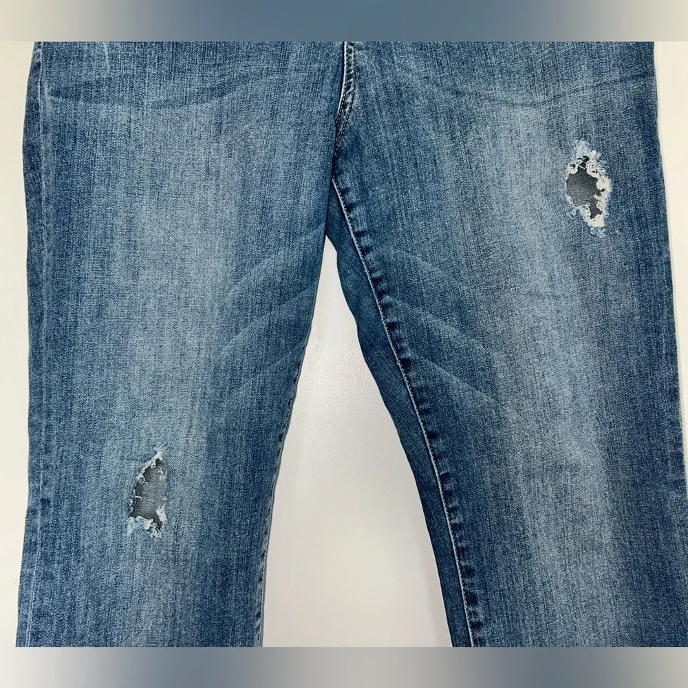 Kut from the Kloth Blue Cropped Ankle Jeans - Picture 3 of 8